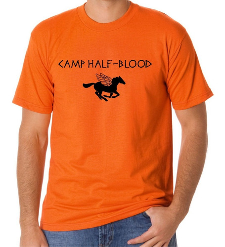 Camiseta Camp Half Blood Meio Sangue Percy Jackson #